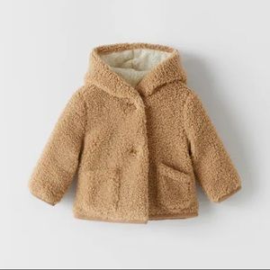 Zara Teddy coat (9-12months)